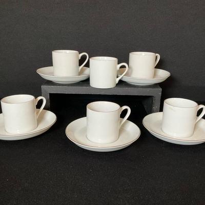 Espresso Mugs And Saucers 