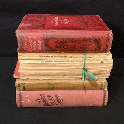 Vintage Books for Decor