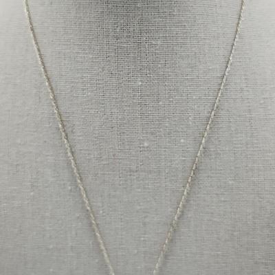 Sterling Dolphin Pendant on Sterling Chain