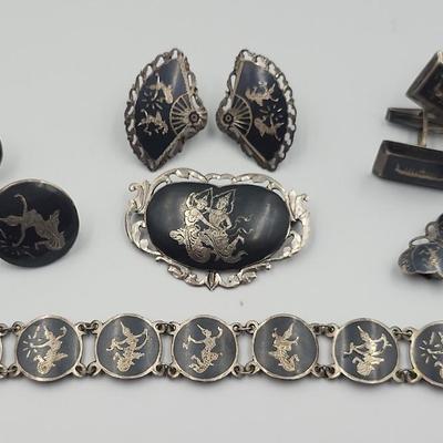 Vintage Siam Silver