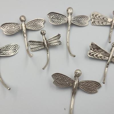 Sterling Dragonfly Pendants - Each is Unique 