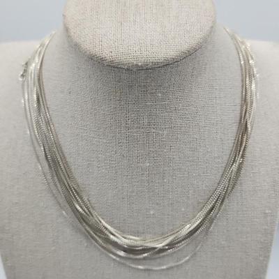 15 - 16inch Sterling Silver Chains