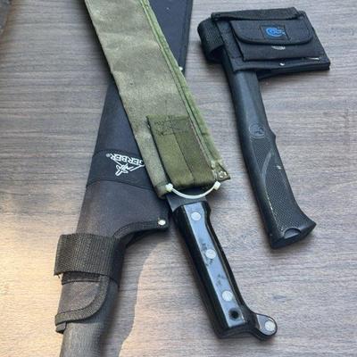 Machetes And Hatchet