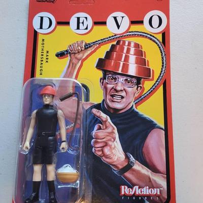 DEVO - MARK MOTHERSBAUGH 'WHIP IT' REACTION ACTION FIGURE