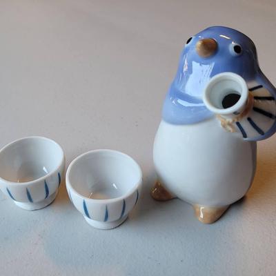 Penguin Sake Set
