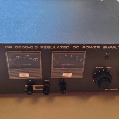 Regulated DC Power Supply