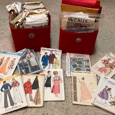Collection of Patterns for Men, Women & Children 1960s-1970s