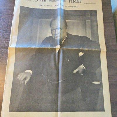 The Times 1965 Sir Winston Churchill: A Memorial 