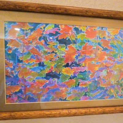 Enhanced Photography "Autumn Leaves" by Linda Parcell