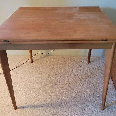 MCM Hinged Leaf Table 