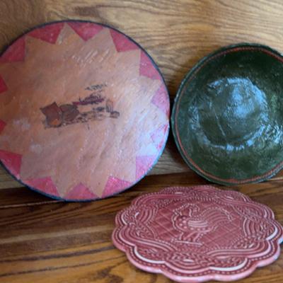 Longaberger Ceramic Trivet & Others 