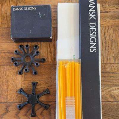 Dansk Designs & Viking Craft "Star-Lite Cluster" Candle Holders