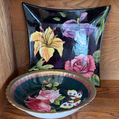 Floral Dishes