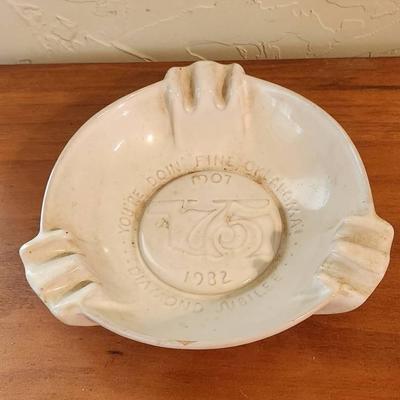 Frankoma Oklahoma Ashtray
