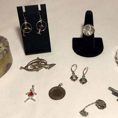 Sterling Silver And Silver Colored Jewelry
