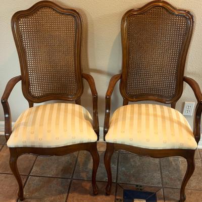 Two Dining Room Chairs By Thomasville Furniture Inc.