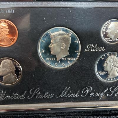 United States Mint Premier Silver Proof Set 1995