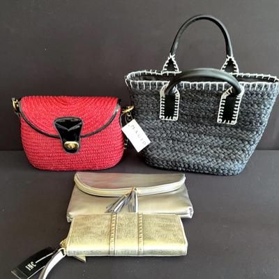 Handbages: Magid, Universal Thread, INC & Silver Clutch