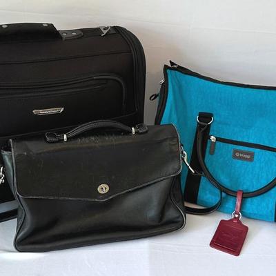 Travel In Style- Traveler’s Choice, Biaggi & Coach -Lot Of 3 Bags