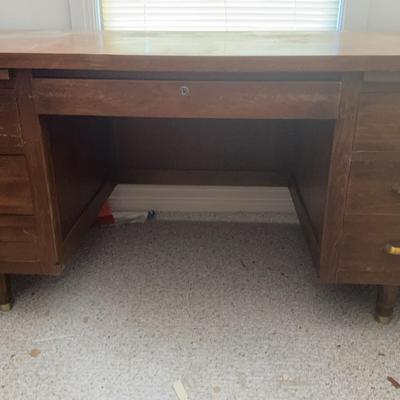 Vintage Wooden Desk *upstairs*