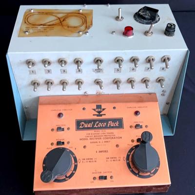 MRC Dual Loco Pack, specifically the Model 700, which is a vintage dual control transformer