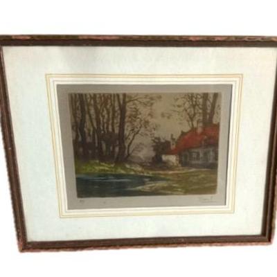 L Davril “La Maison Du Bucheron”