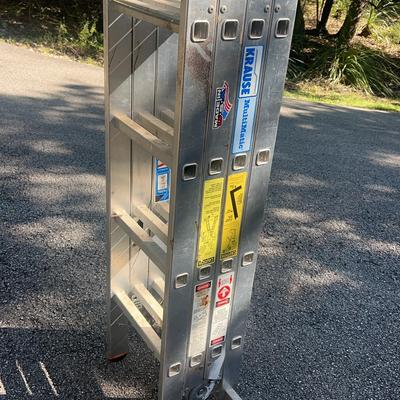 Krause Multipurpose hinged ladder