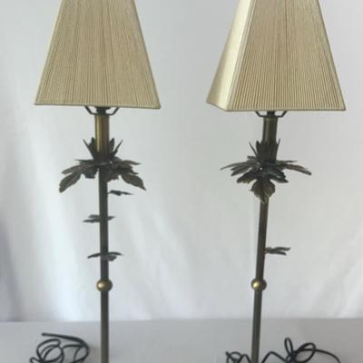 Set Of 2 Tall Table Lamps