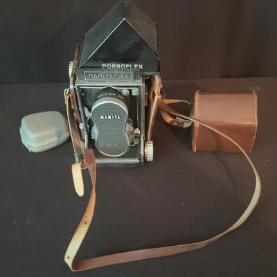 Mamiya Flex Porro Flex Camera With Accessories