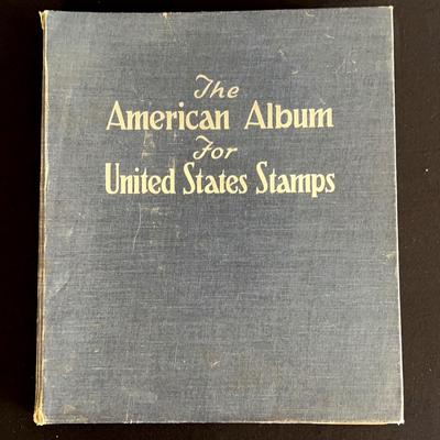 The American Album For United States Stamps, Including Some Stamps