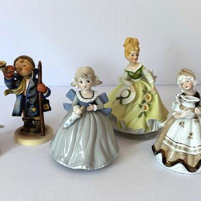 Vintage Figurines - Berman & Anderson (4 Musical) & M.J. Hummel By Goebel (2)- Lot Of 6