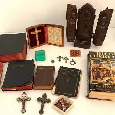 Antique And Vintage Bibles And Religious Items