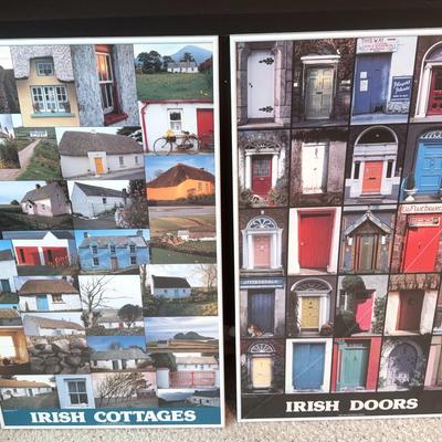 Lot Of Two Irish Posters Framed