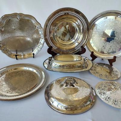 Nicely Maintained Silver Plated Service Ware