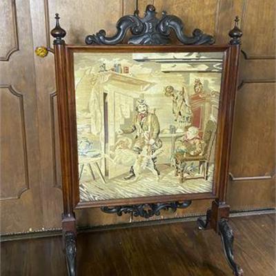 Vintage Gobelin Fireplace Screen .jpg