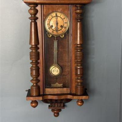 Antique Vienna Chiming Wall Clock .jpg