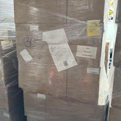 Sale Photo Thumbnail #120: #2540 • Pallet of Face Shields
