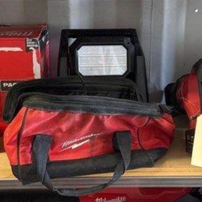 Sale Photo Thumbnail #279: #5608 • Milwaukee Tools, Tool Bags and Lights

