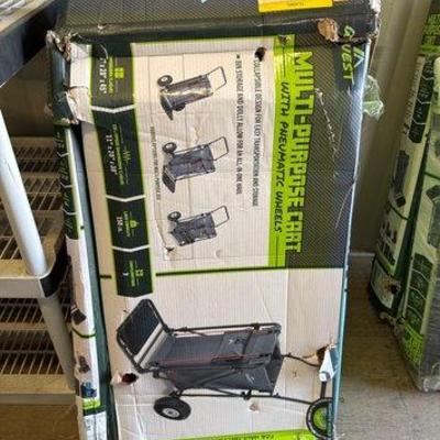 Sale Photo Thumbnail #222: #4700 • 3 Multipurpose Carts with Pneumatic Wheels
