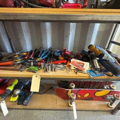 Sale Photo Thumbnail #285: #5620 • Wrenches, Pliers, Sockets, Hammers, Screw Drivers & More
