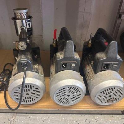 Sale Photo Thumbnail #261: #5544 • 3 Vacuum Pumps
