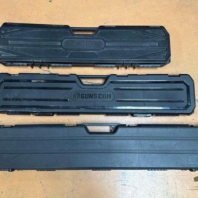 #734 • 3 Hard Rifle Cases
