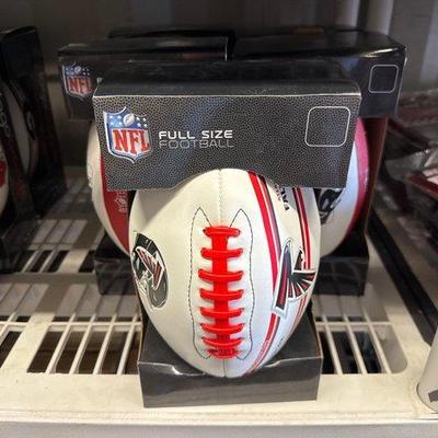 Sale Photo Thumbnail #210: #4542 • NEW!!! 5 NFL ATL Falcons Full Size Footballs

