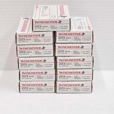 #648 • NEW!!! (11) Winchester 223REM 20rds

