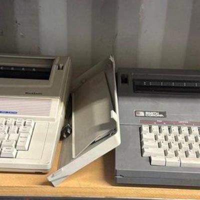 #5520 • 2 Smith Corona Electric Typewriters
