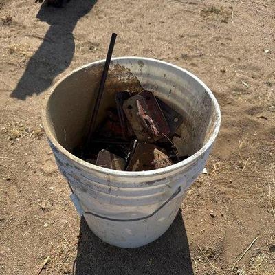 #11010 • Bucket of Metal Brackets
