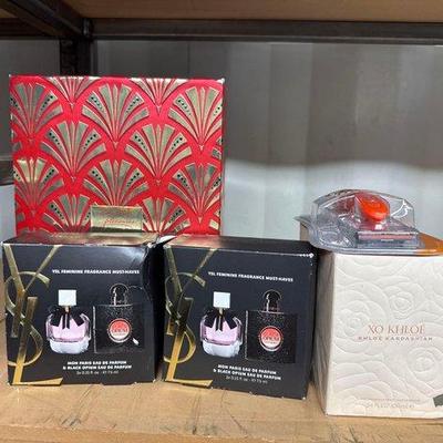 #5530 • Assorted Women’s Perfumes and Razor Blades
