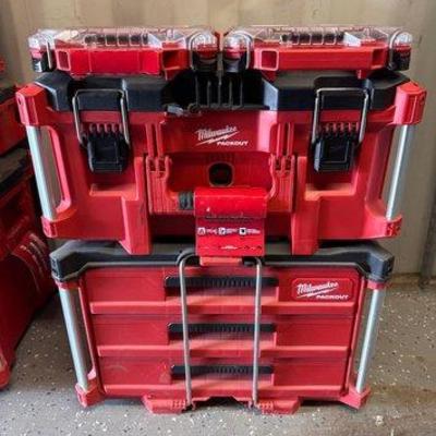 Sale Photo Thumbnail #230: #5010 • Milwaukee Packout Toolboxes
