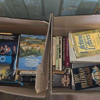 Sale Photo Thumbnail #151: #3138 • (2) Boxes of Books & Binders
