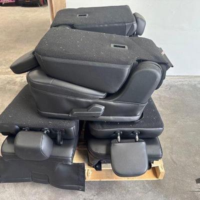 #2600 • 6 Ford Police Interceptor Rear Seats
